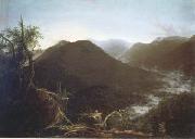Thomas Cole Sunrise in the Catskill Mountains (mk13) oil painting artist